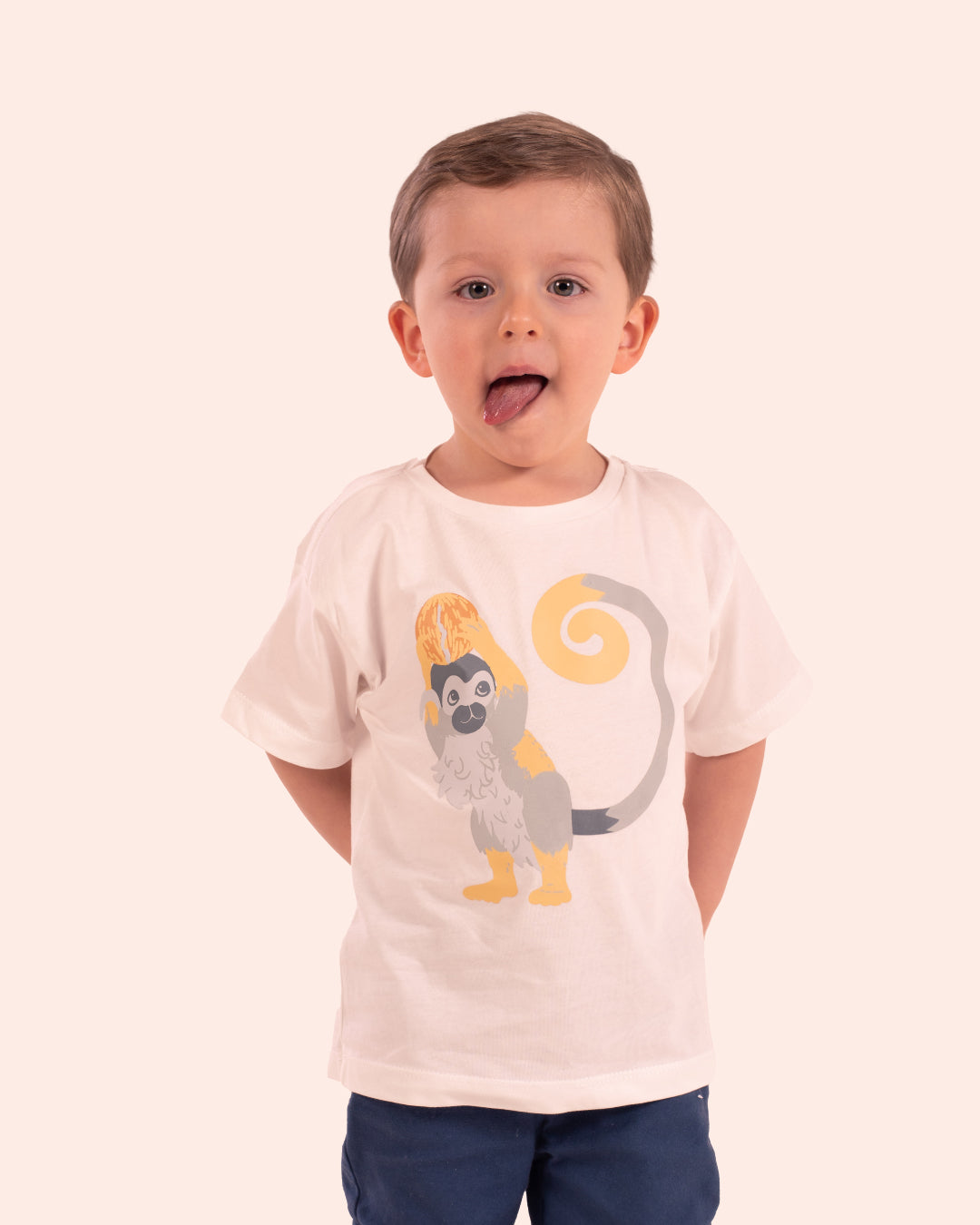 T-shirt Mono Beige