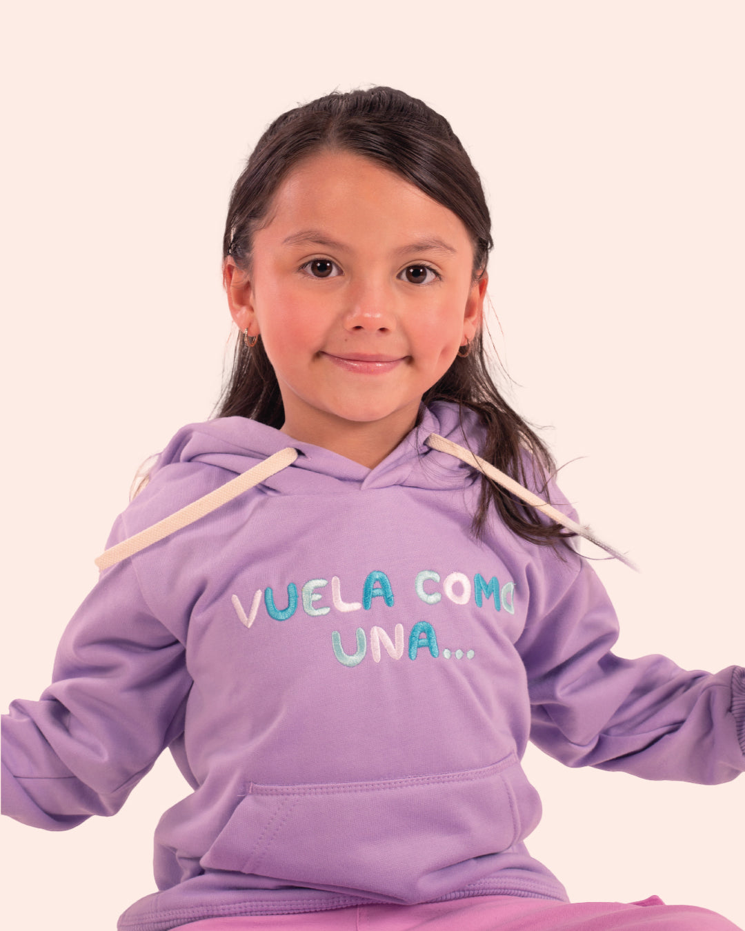 Hoodie Mariposa Lila
