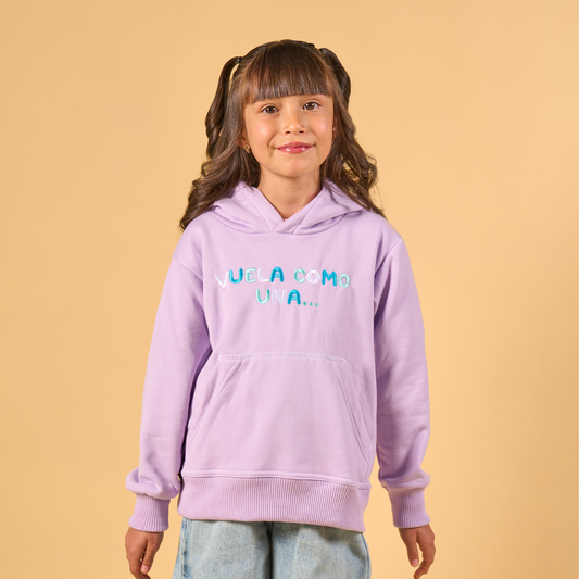 Hoodie Mariposa Lila