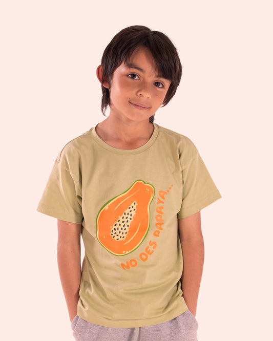 T-shirt Papaya