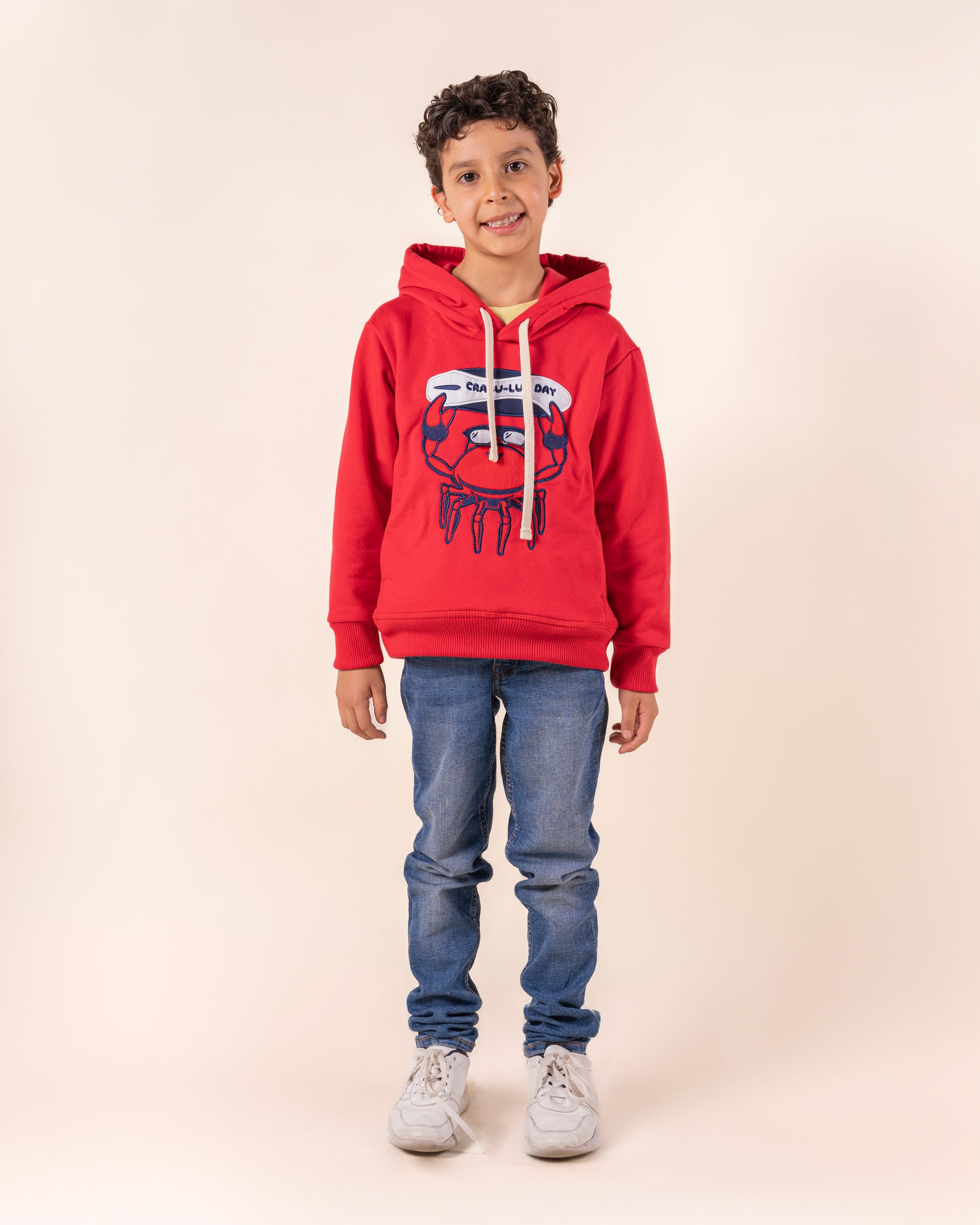 Hoodie Cangrejo Rojo – Cli Kids